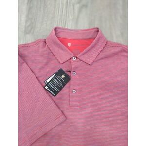 Oxford Golf Polo Shirt Mens - XL - red  - Brand New W/Tags